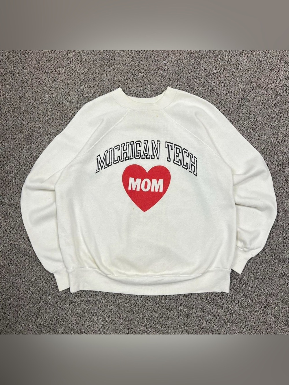 Vintage Michigan Tech Mom Crewneck